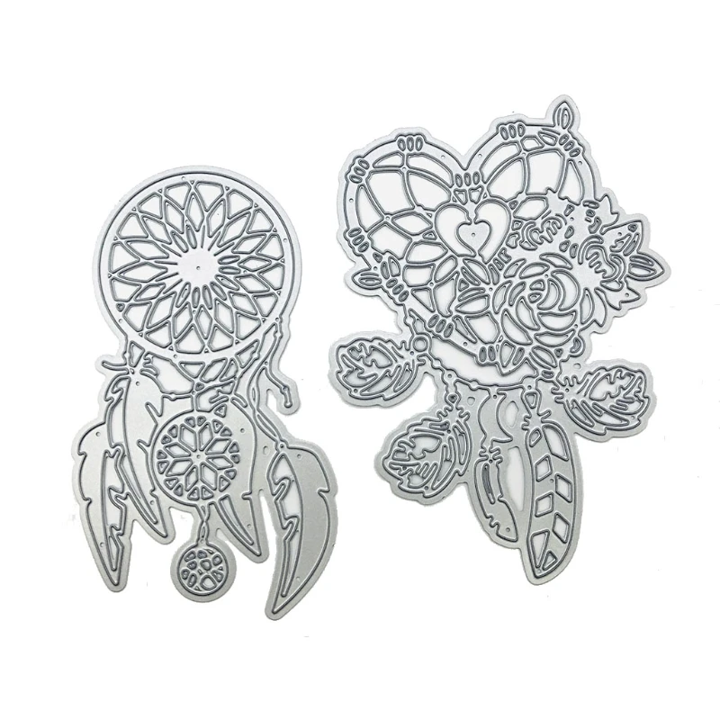 

Dreamcatcher Metal Cutting Dies Stencil Scrapbooking DIY Album Stamp Paper Card Dropship