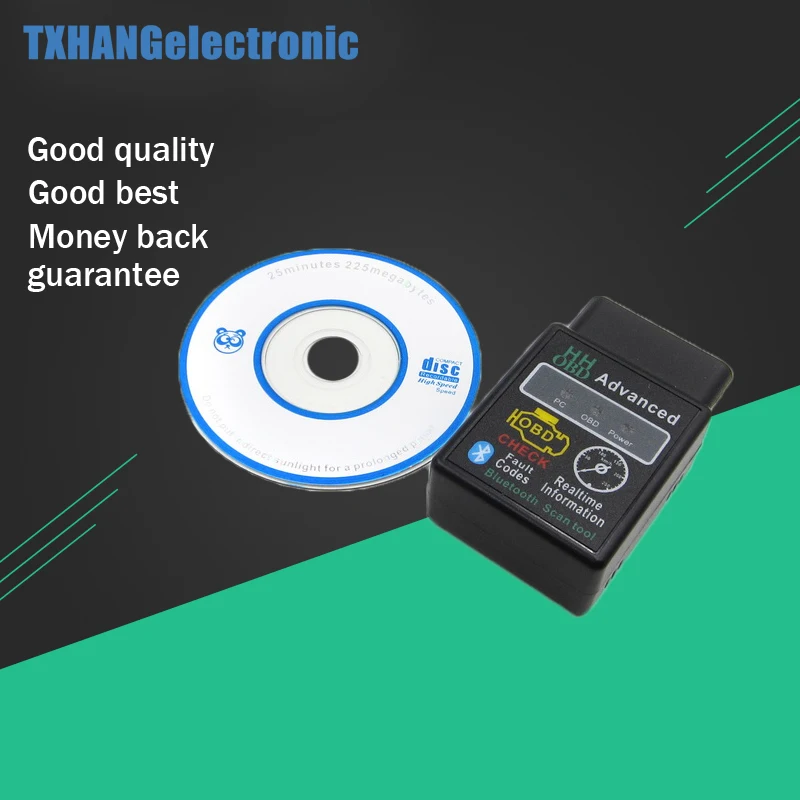 HH OBD ELM327 Bluetooth OBD2 V2.1 автомобильный детектор скорости потребления топлива Электроника своими руками