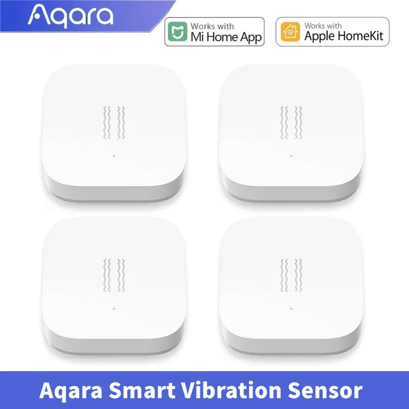 

Aqara Smart Vibration Sensor Zigbee Motion Shock Sensor Detection Alarm Monitor Built In Gyro For Home Safety For xiaomi MI home