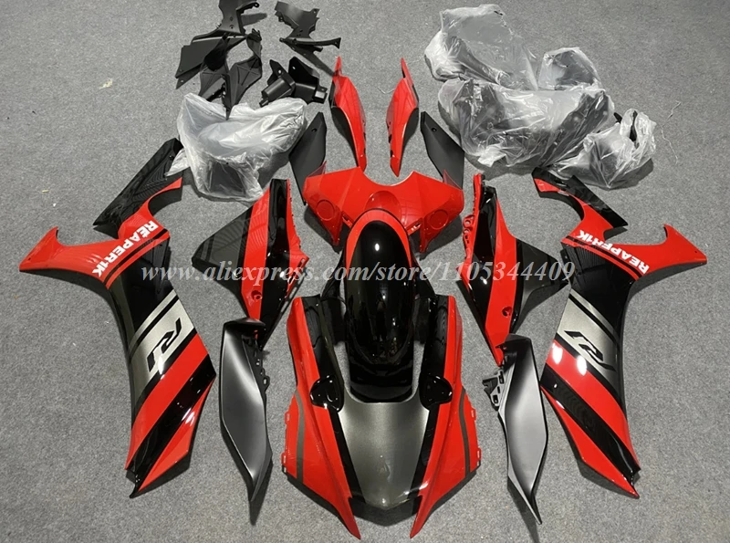 Фото Подходит для мотоциклов Yamaha R1 2020-2025 годов, полный комплект обвеса, аксессуары, многоцветные варианты, возможна индивидуальная настройка. №4