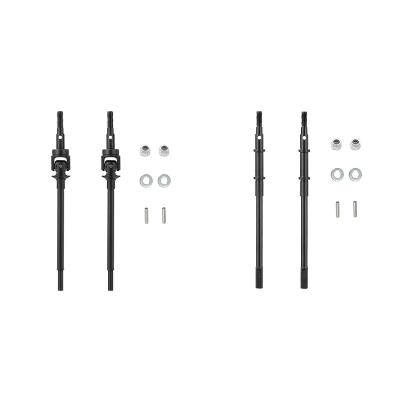 2 шт. стальной фрикционный вал CVD для Axial SCX10 II 90046 1/10 RC Crawler Car AR44 детали обновления