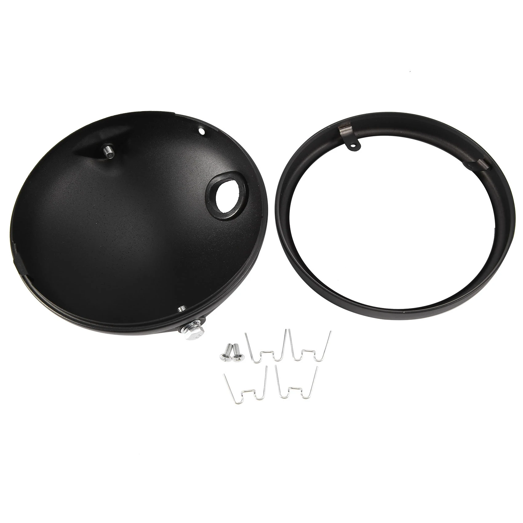 

Motorcycle Headlight Base 7-Inch Retro Motorcycle Modified Headlight Base LED Headlight Shell