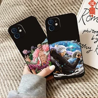 one piece anime phone case for funda iphone 13 12 11 pro max mini x xr xs max se 2020 6 6s 7 8 plus silicone cover coque soft