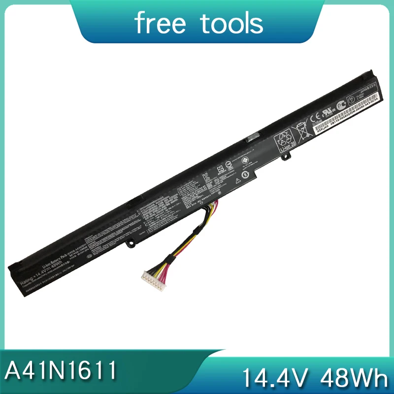 НОВЫЙ A41N1611 14 4 В 48 Втч аккумулятор для ноутбука ASUS Rog Strix GL553 GL553VD GL553VE GL553VW 1A 1B 2B 2D A41LK9H