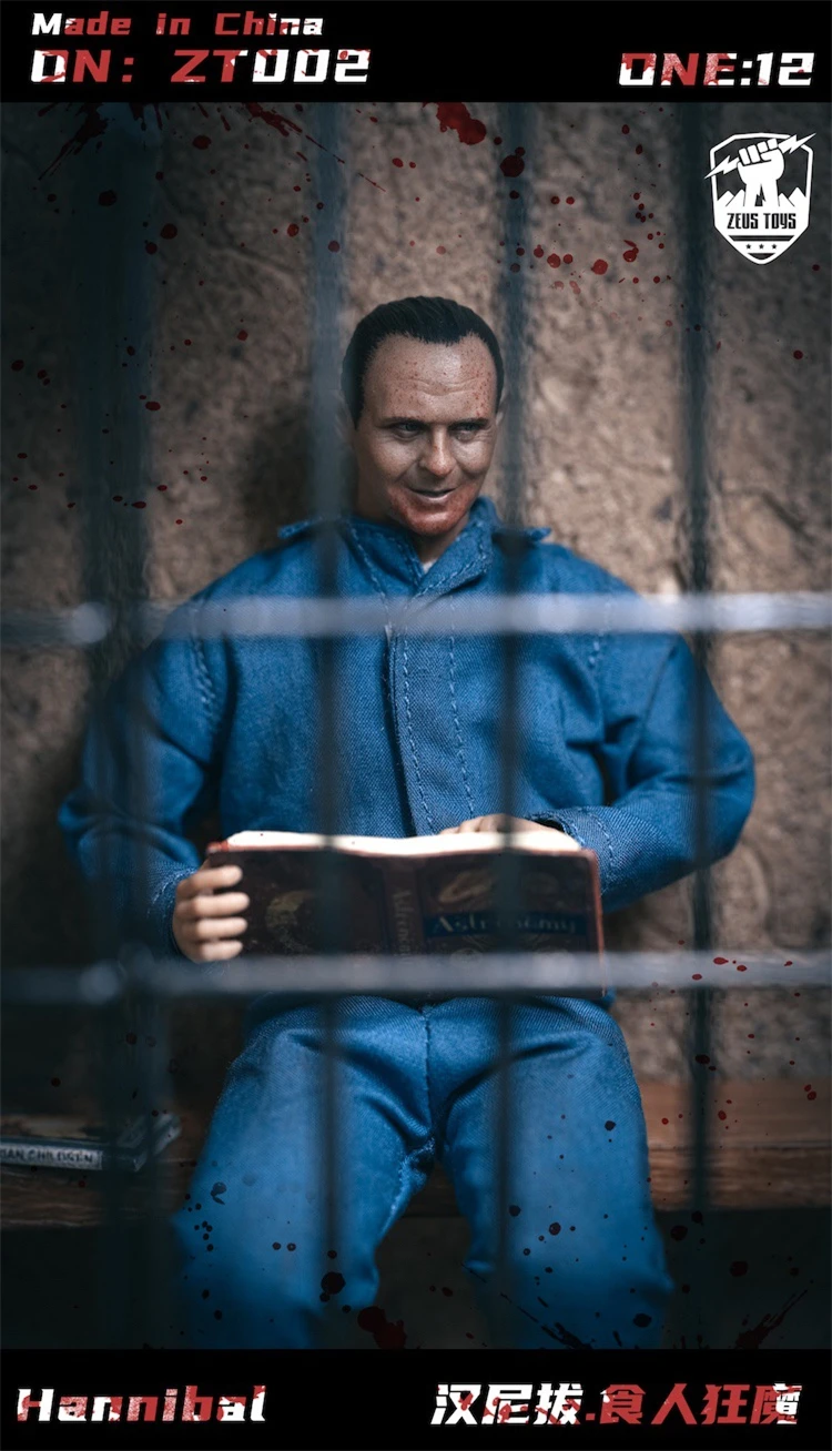 Детская игрушка Зевс ZT002 масштаб 1/12 коллекционная Ганнибал Лектер мужской солдат