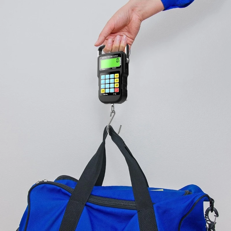 Рыболовные весы с рулеткой и крючком 110 фунтов/50 кг подвесные Прямая поставка