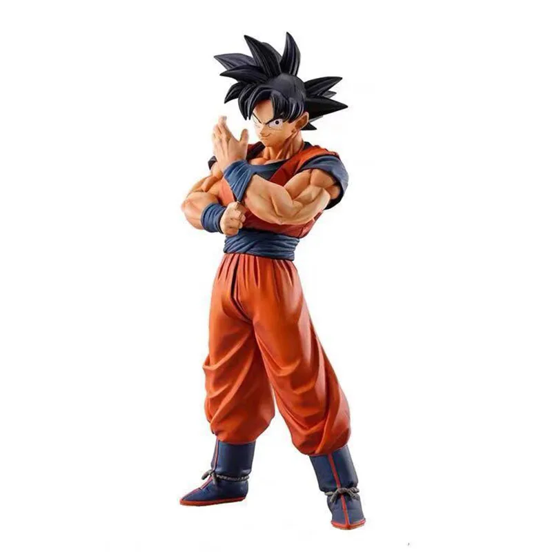 Dragon Ball Strong Fetters Memories Standing Pose Black Hair Goku Vegeta Exquisite Action Figures Collection Boxes Kid Gift Toys images - 6