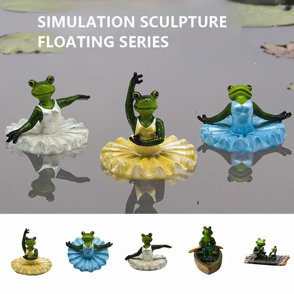 

Настольное украшение, плот для бассейна, искусственный сад, пруд, декоративная статуя животного, фотосессия