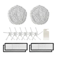 replacement parts for xiaomi dreame w10 w10 pro robot vacuum cleaner accessories mop cloth side brush hepa filter 13 pcs