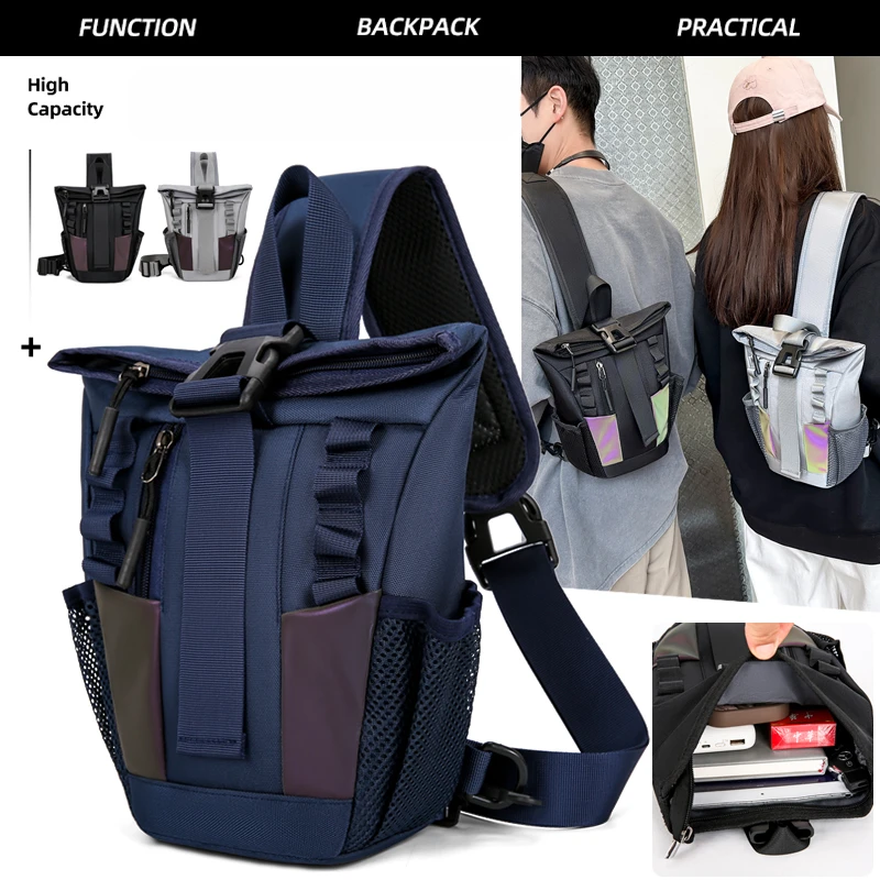 Многофункциональный Тактический Светоотражающий Рюкзак В Стиле Хип-хоп Для