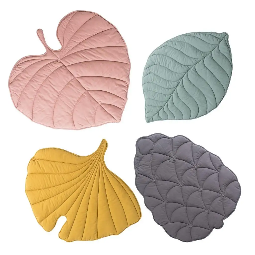 

New large leaf shape small rugs carpet floor door mat decor living room