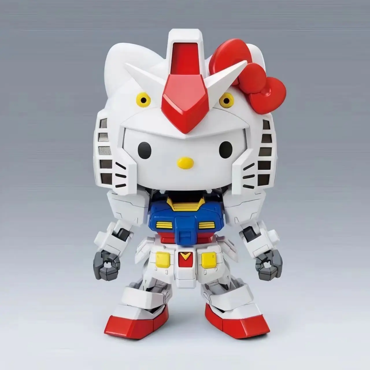 Kawaii Cute Hellen Kitty Gundam RX-78-2SD Собранные модели Аниме Фигурки Коллекционные украшения