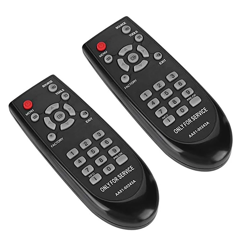 Hot 2X AA81-00243A Service Remote Control Controller Replacement For Samsung TM930 TV Television