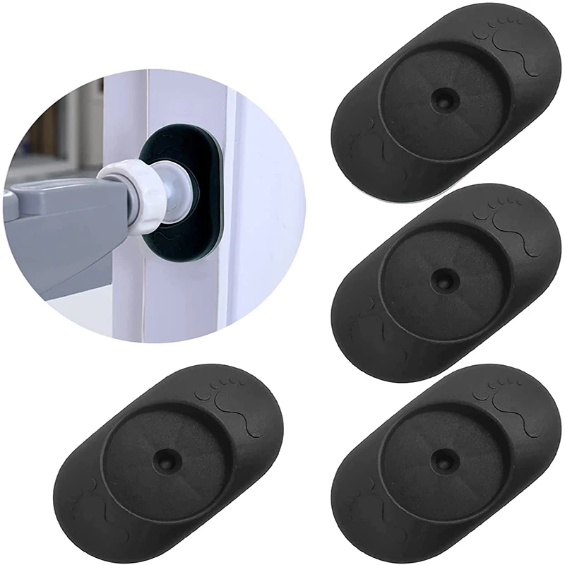 

Baby Gate Wall Guard Protector 4pcs Stair Gate Extension Wall Saver Pads For Pressure Gate Door Stairs