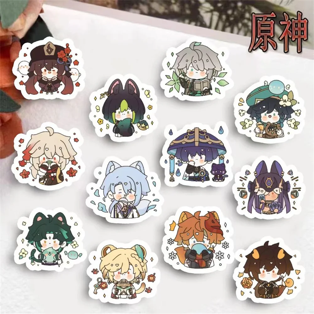 

12 шт./партия, Акриловые броши в виде героев мультфильмов