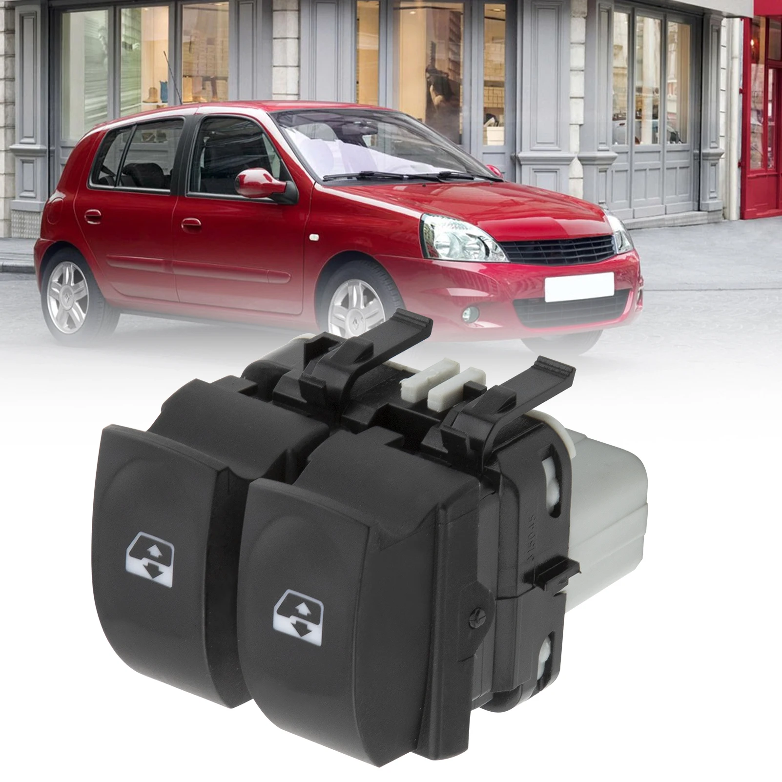 

Auto Electric Window Switch Window Lift Control Button for Renault Clio 3 Symbol Modus Twingo 8200214939 214939