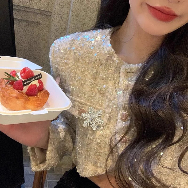 2 шт. заколка для волос в виде серебряной снежинки женщин и девочек милая челка