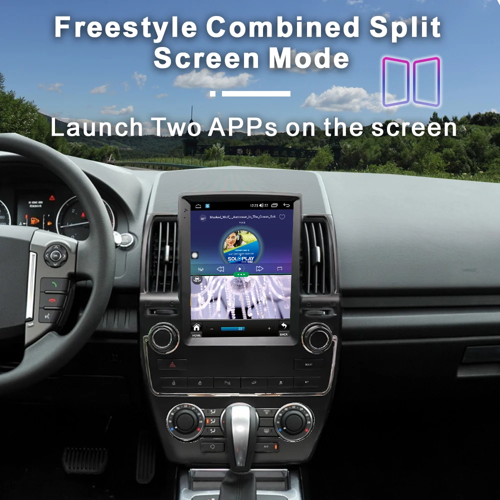 Автомобильный радиоплеер 9 7 дюймов Carplay Android 11 GPS RAM 8 Гб ROM 128 Поддержка