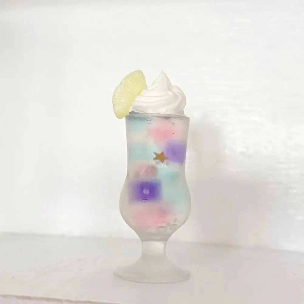 

Красивый маленький ручной работы ролевые игры кремовые напитки модель для детей кукольный домик крем напитки полимерные кремовые напитки