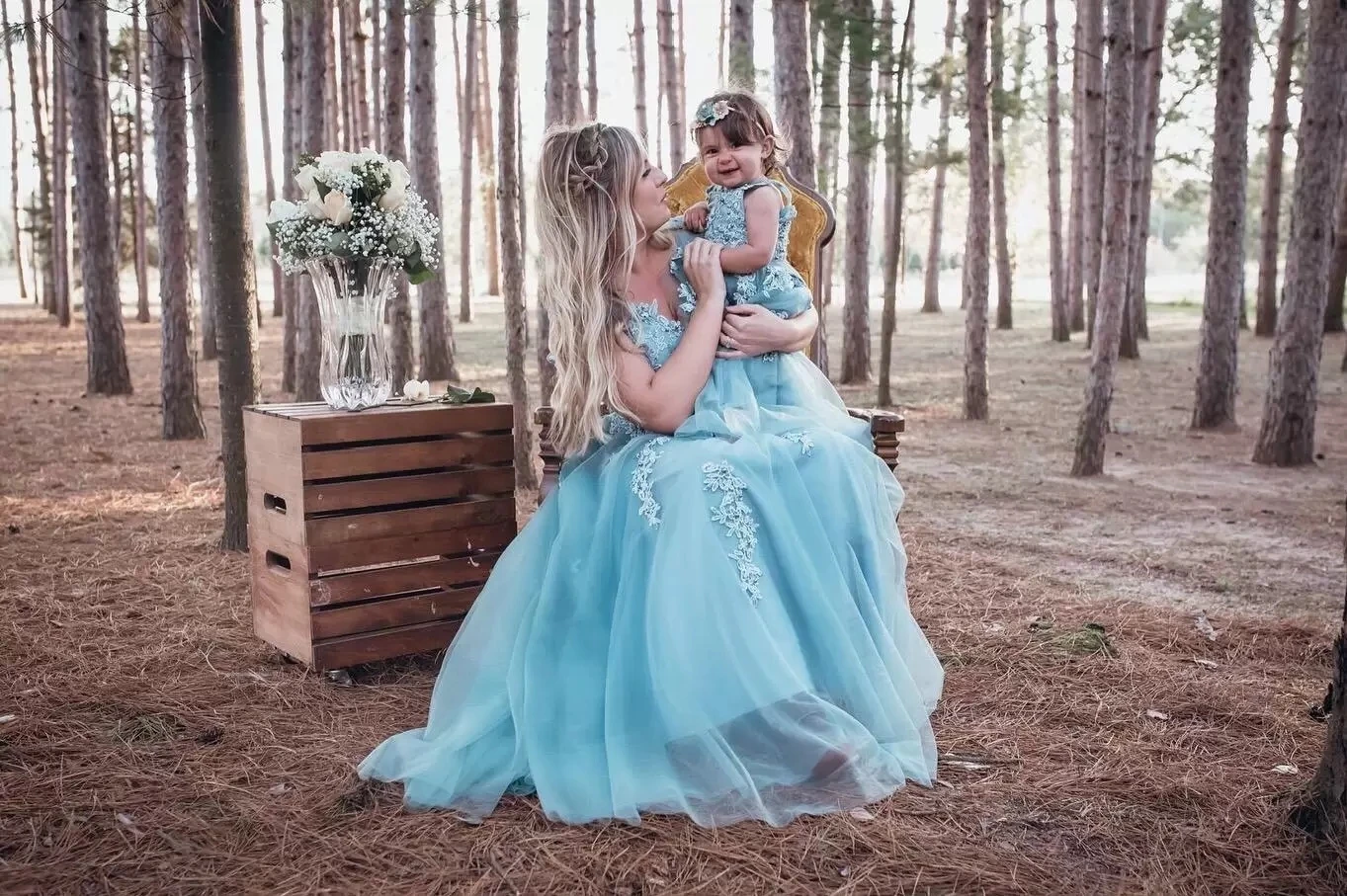 Платье принцессы для девочки милый Длинный Сарафан фиолетового цвета мамы и