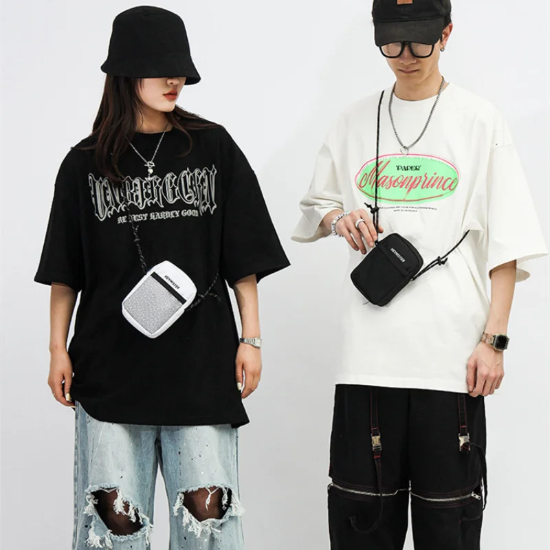 

Сумка кросс-боди Мужская компактная, компактная многофункциональная сумочка на плечо из ткани Оксфорд, в японском стиле