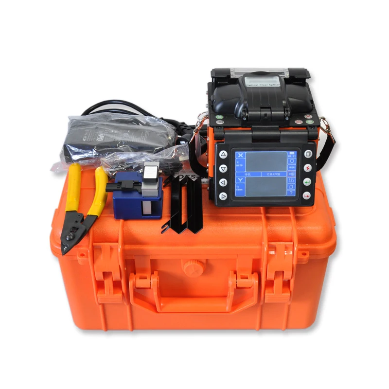 

FTTH fiber optic fusion splicer splicing machine