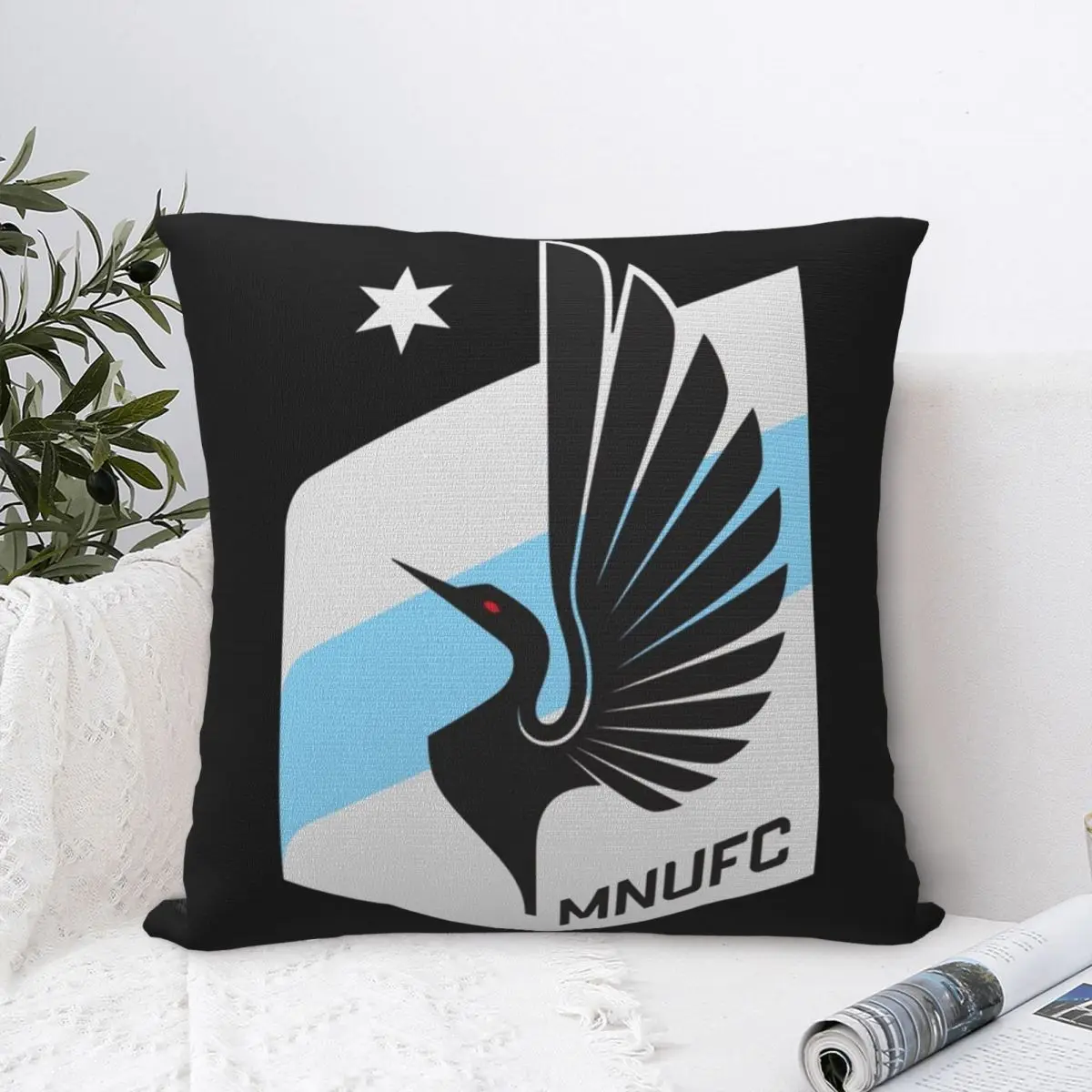 

Квадратная наволочка Minnesota United, наволочка, декоративная подушка, декоративная подушка из полиэстера, наволочка для дома, спальни, автомобил...