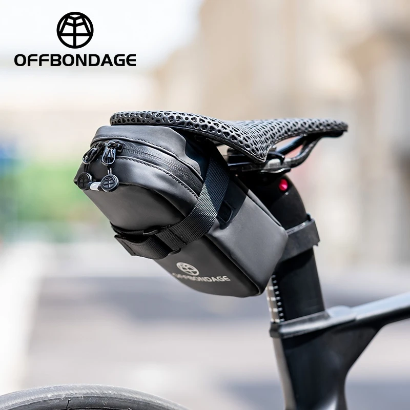 Седельная Сумка Для Внедорожного Велосипеда — Боковая С Верхней Стойкой Трубок