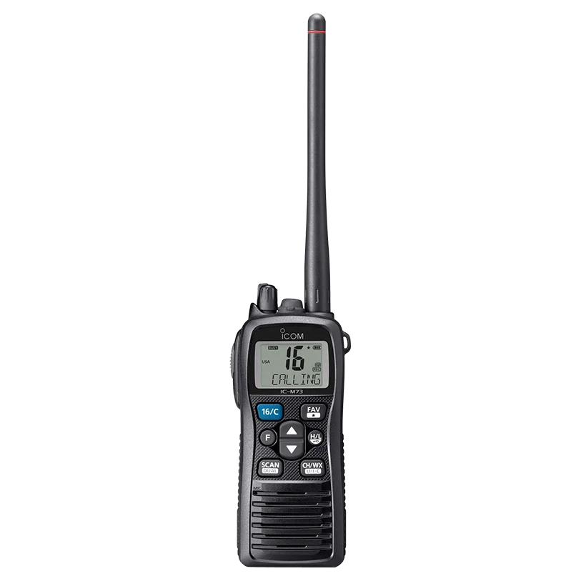 

IC-M73 VHF односегментная IPX8 Водонепроницаемая портативная рация intercom Icoom