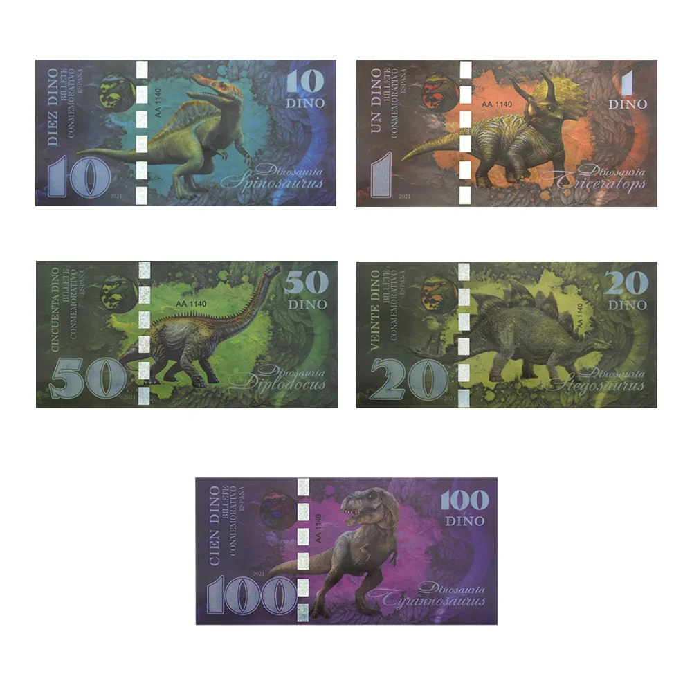 

Коллекционная модель "Мир динозавров" из серебряной фольги