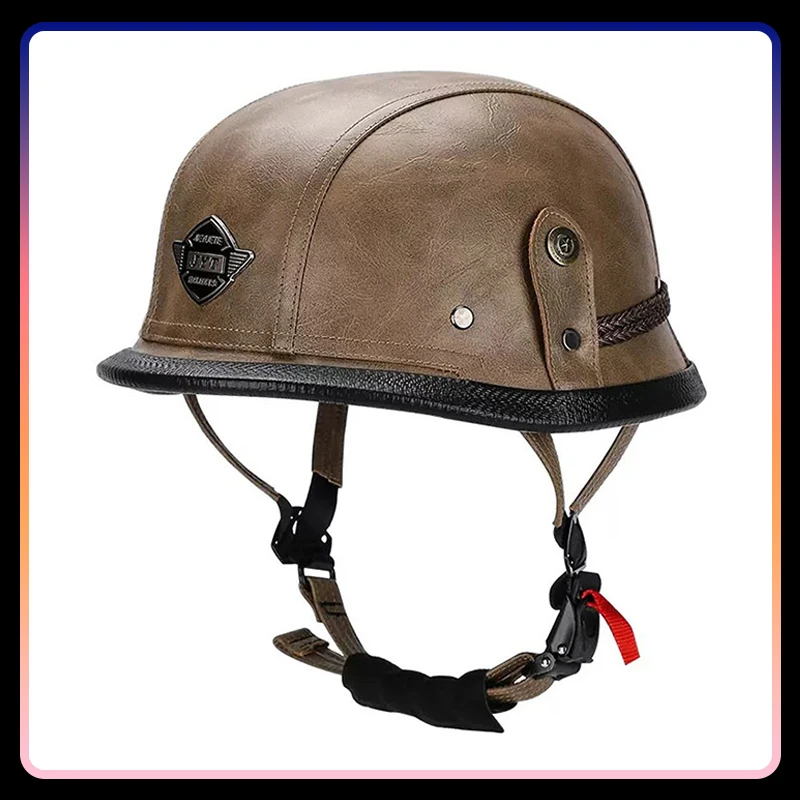 Защитный шлем в стиле ретро 1/2 классические аксессуары для мотоциклов