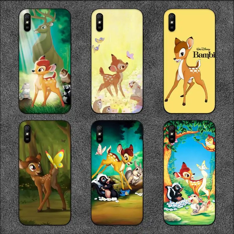 

Disney Cartoon Bambi Phone Case For Xiaomi9 10 11PRO LITE Redmi NOTE7 8 9 10A PRO K40 Poco3 Shell
