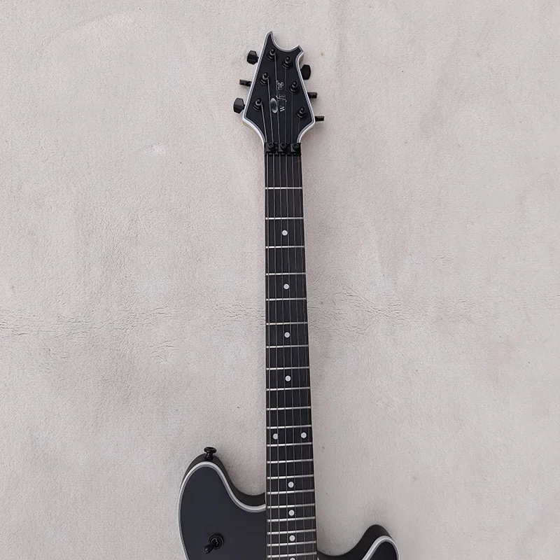 В наличии Электрогитара Musician Double Shake черная высококачественная заводская корпус