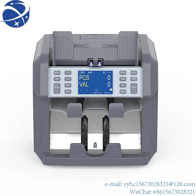 

Yun Yi Scherm Aanraken St-4020 1 + 1 Pocket Value Teller Met Ingebouwde Printer