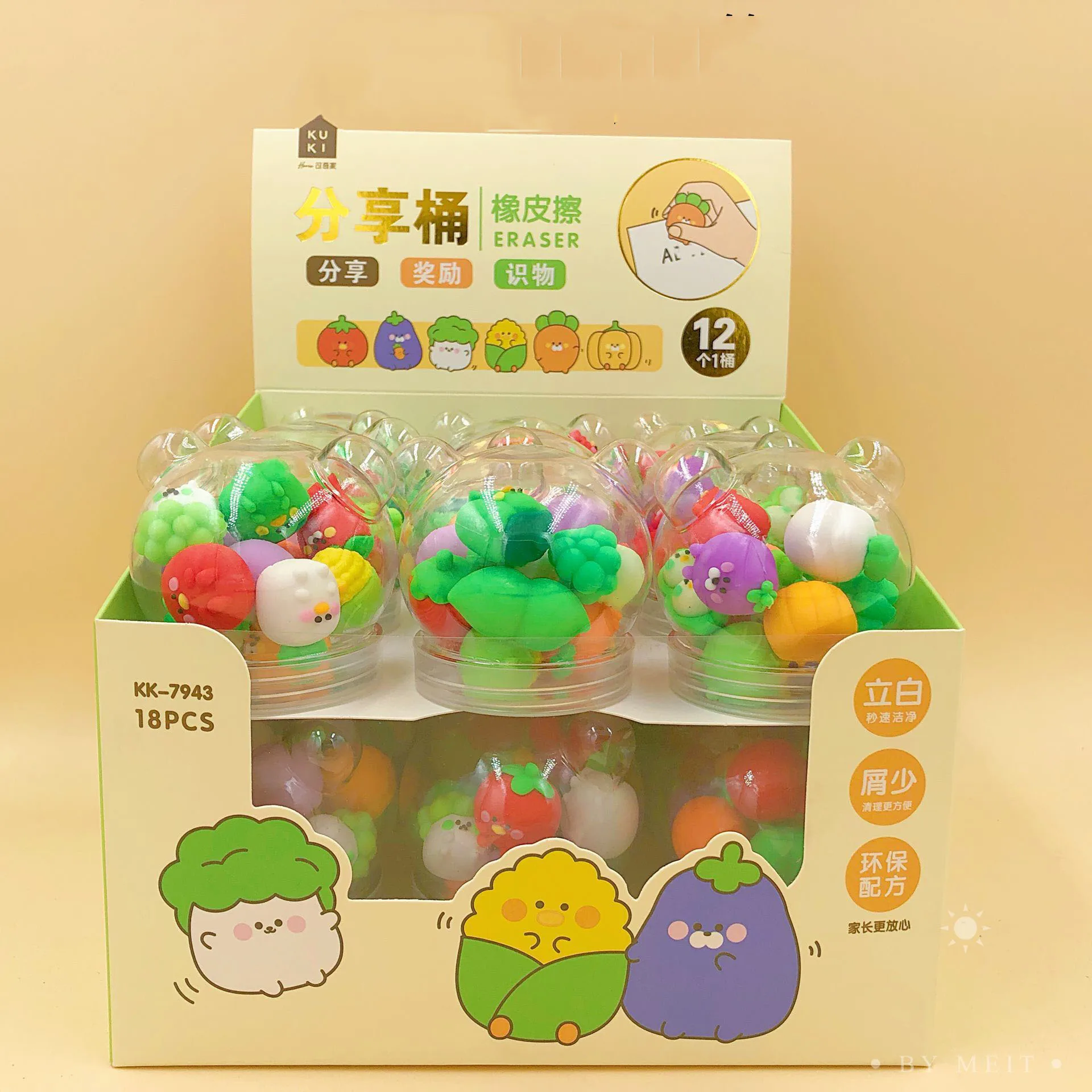 Erasers Stationery For Kids Gifts School Supplies