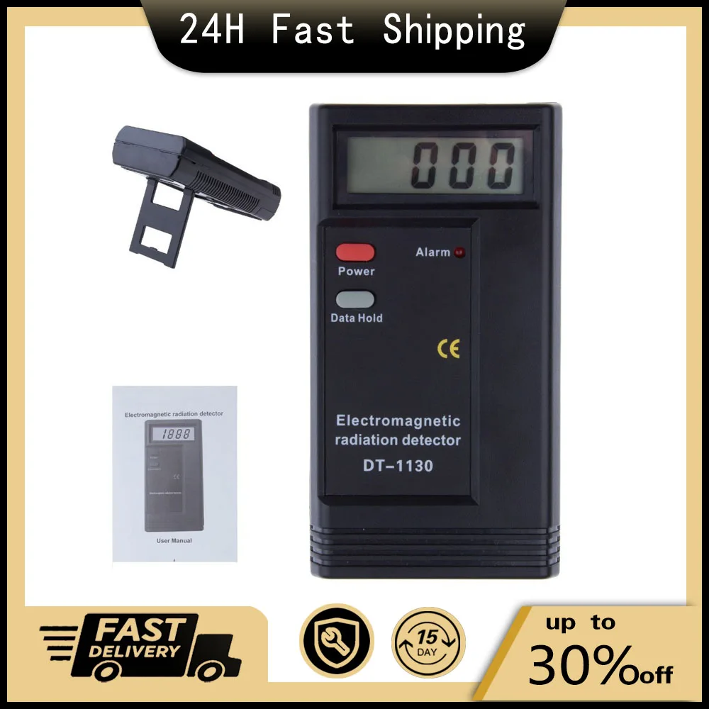 

NEW Handheld Electromagnetic Radiation Detector LCD Digital EMF Meter Dosimeter Tester DT1130 Ghost Hunting Equipment