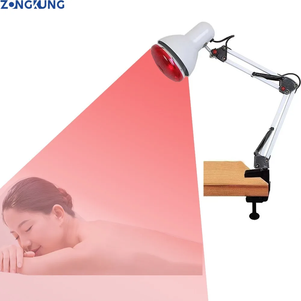 Напольная подставка 150 Вт инфракрасная тепловая лампа для физиотерапии