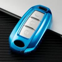 tpu car key case cover for infiniti qx5 qx60 q50l qx80 fx35 transparent key protector shell auto accessories