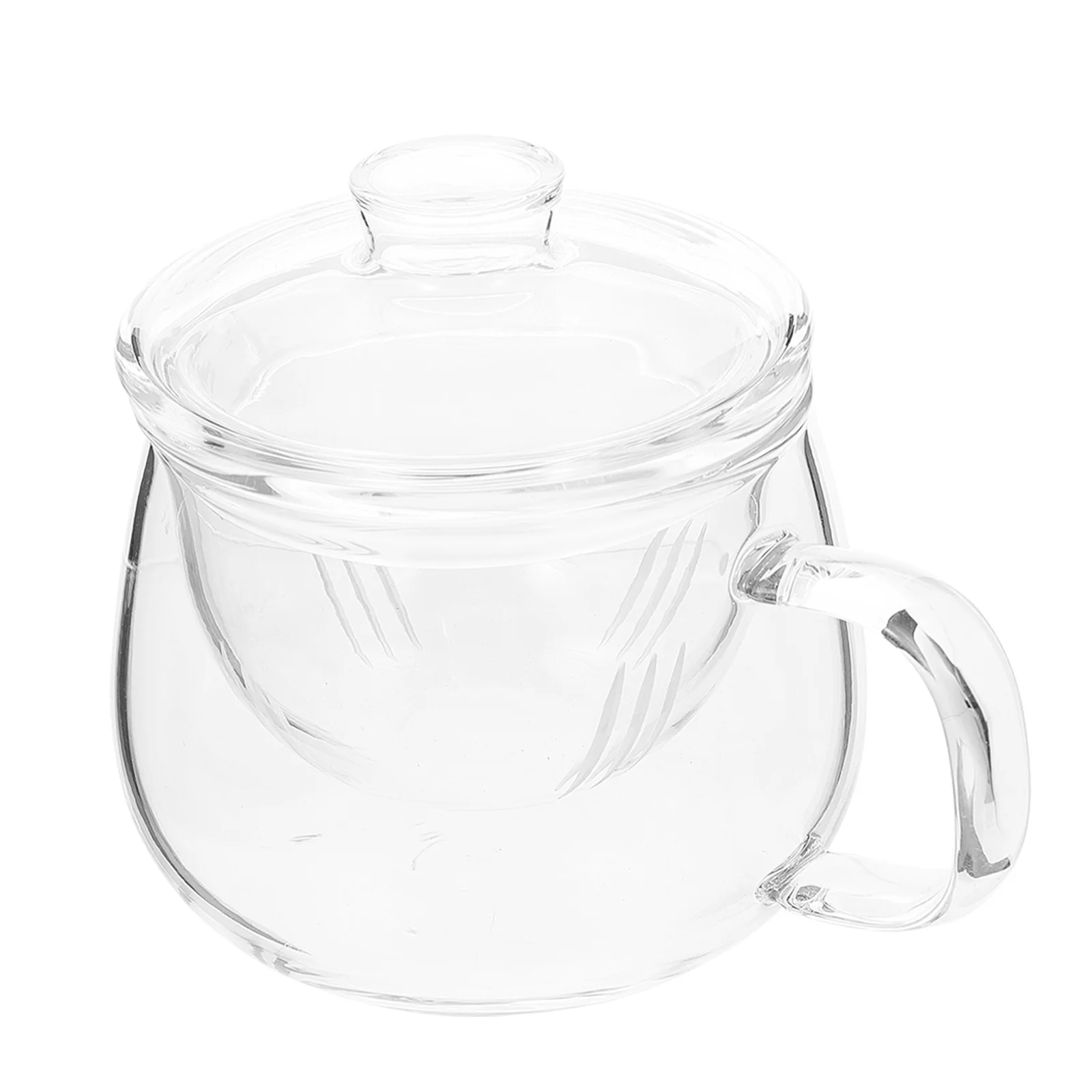 

Thickened Tea Container Transparent Glass Teapot Decorative Tea Holder