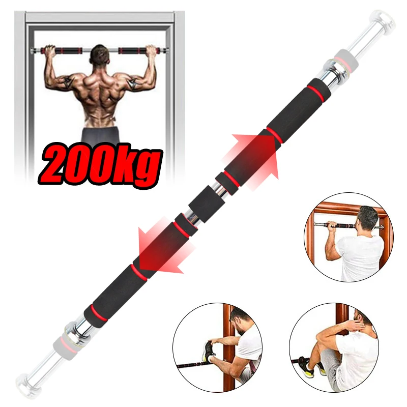 

Gym exercise equipment Door pull up horizontal bar Adjustable fitness equipment ejercicio en casa workout equipment for home