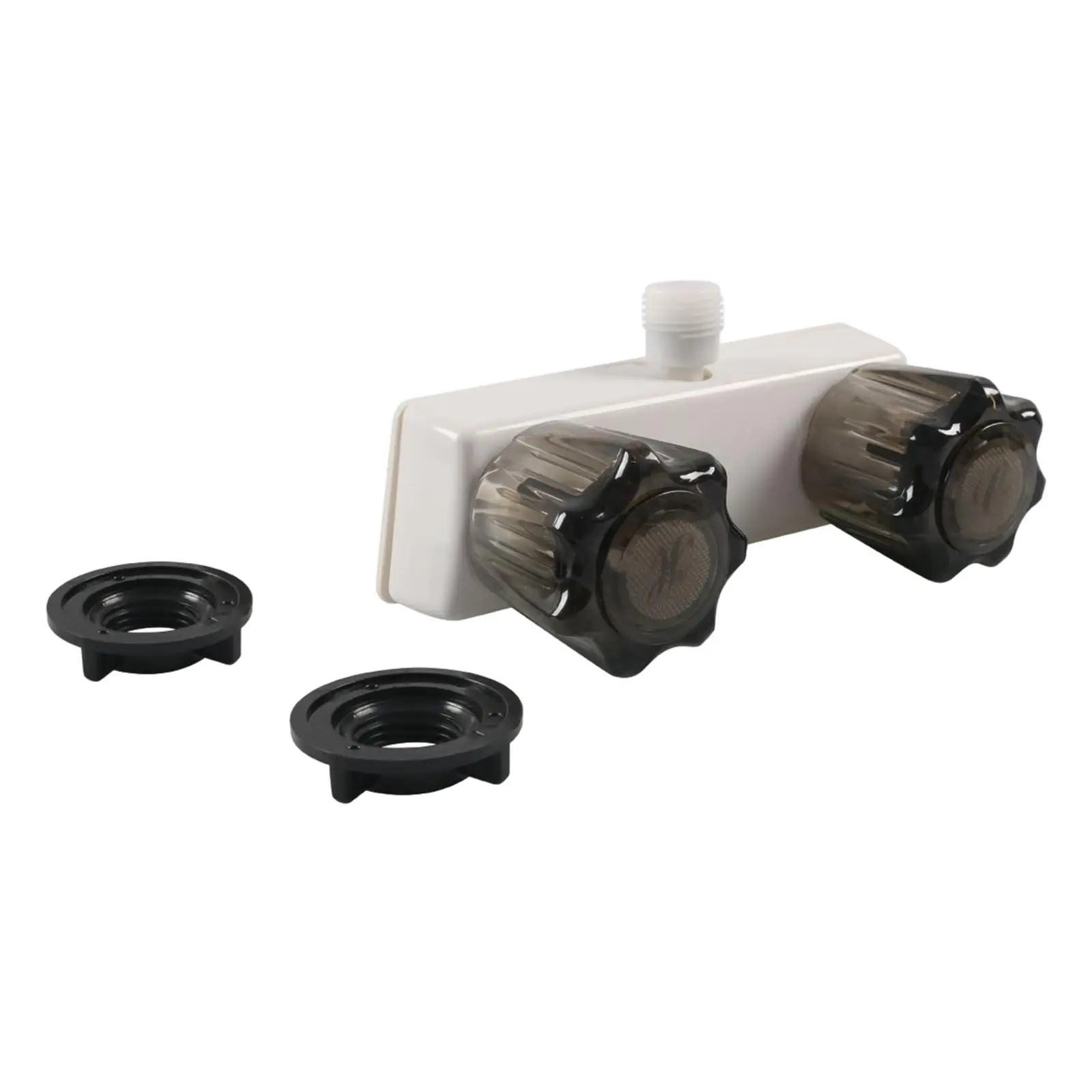 

RV Shower Faucet with Dual Acrylic Knob for RV Accessory Automotive