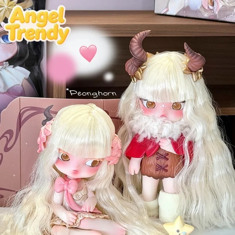 Фото Оригинальная фигурка Shadure Twin Souls Series из серии Blind Box Mystery Box, милая аниме-фигурка, кавайная модель, подарок. №3