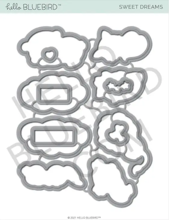 AliliArts сладкие мечты металлические режущие штампы и искусственные бумажные ножи