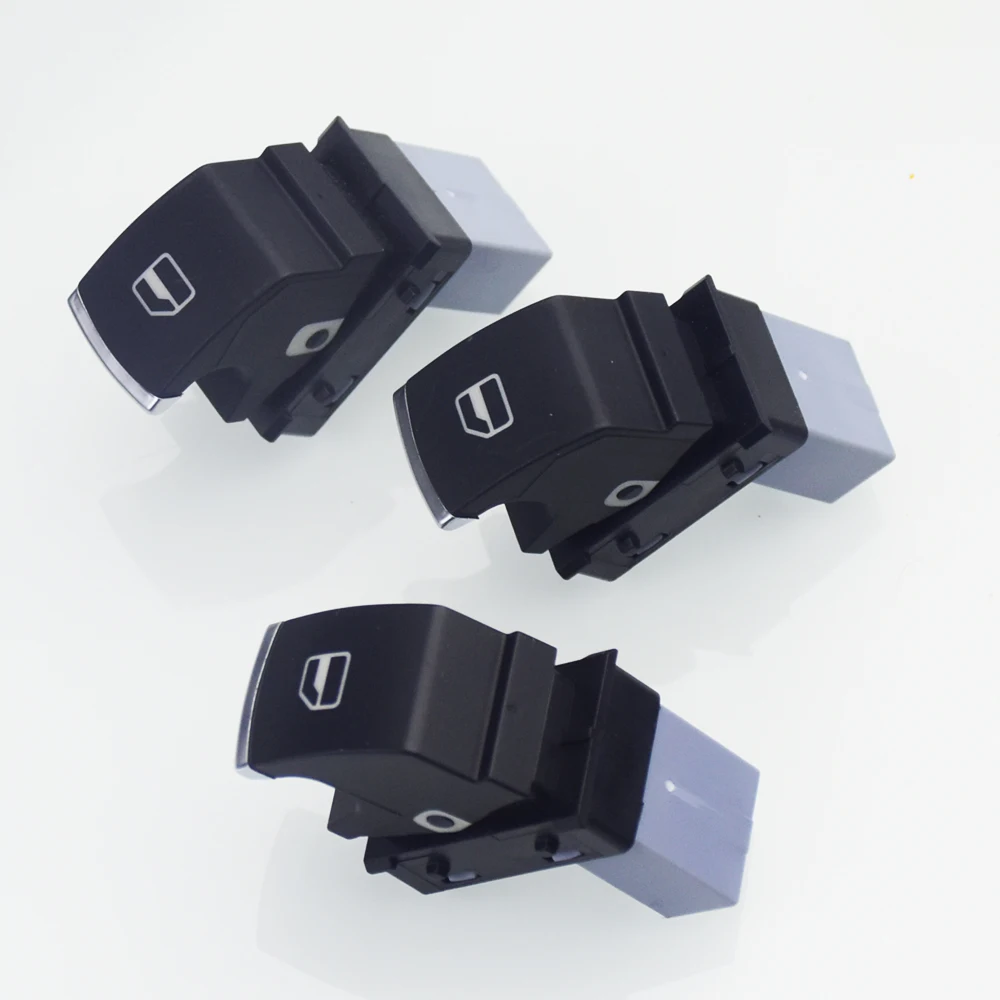 Фото Хромированный европейский переключатель фар для Golf 5 6 GTI Mk5 Mk6 Jetta Passat B6 Touran Tiguan Seat Alhambra OEM 5ND941431A №3