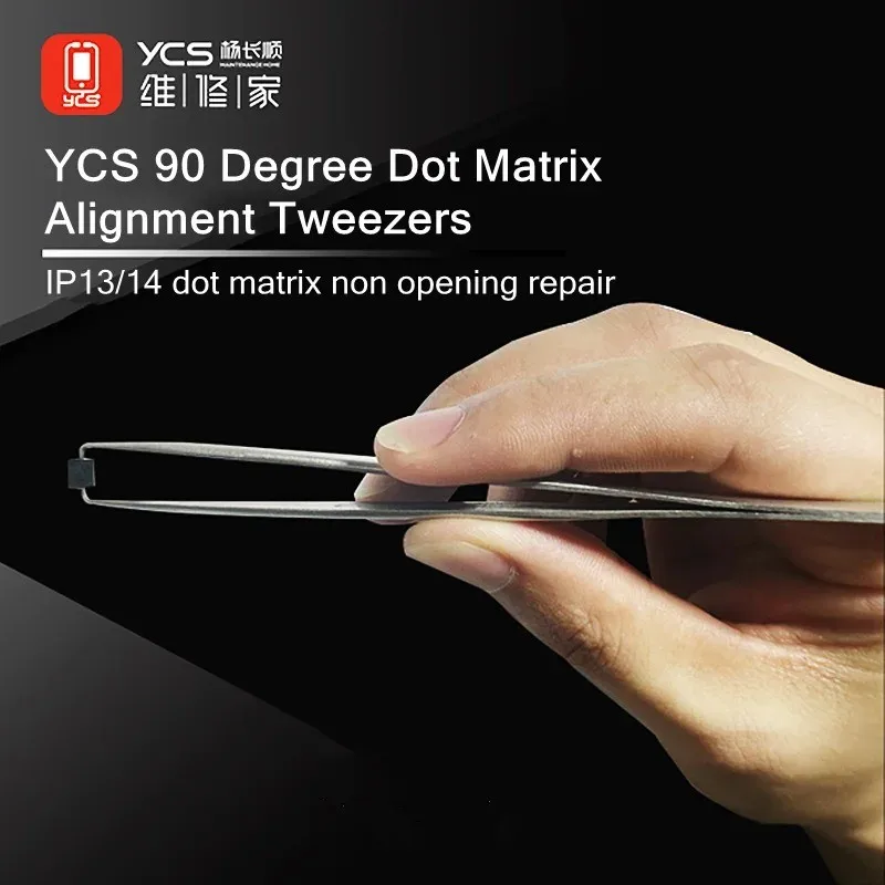 Фото Пинцеты YCS 90 градусов для точечной матрицы, для ремонта и выравнивания матриц 13/14 Free Open Dot Matrix №2