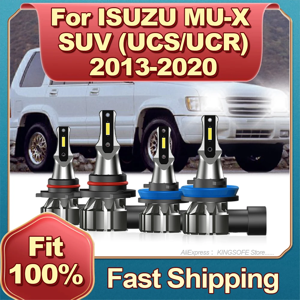 Лампы для автомобильных фар головного света H11 2 шт. HB3 Plug-N-Play 22000LM ISUZU светодиодный