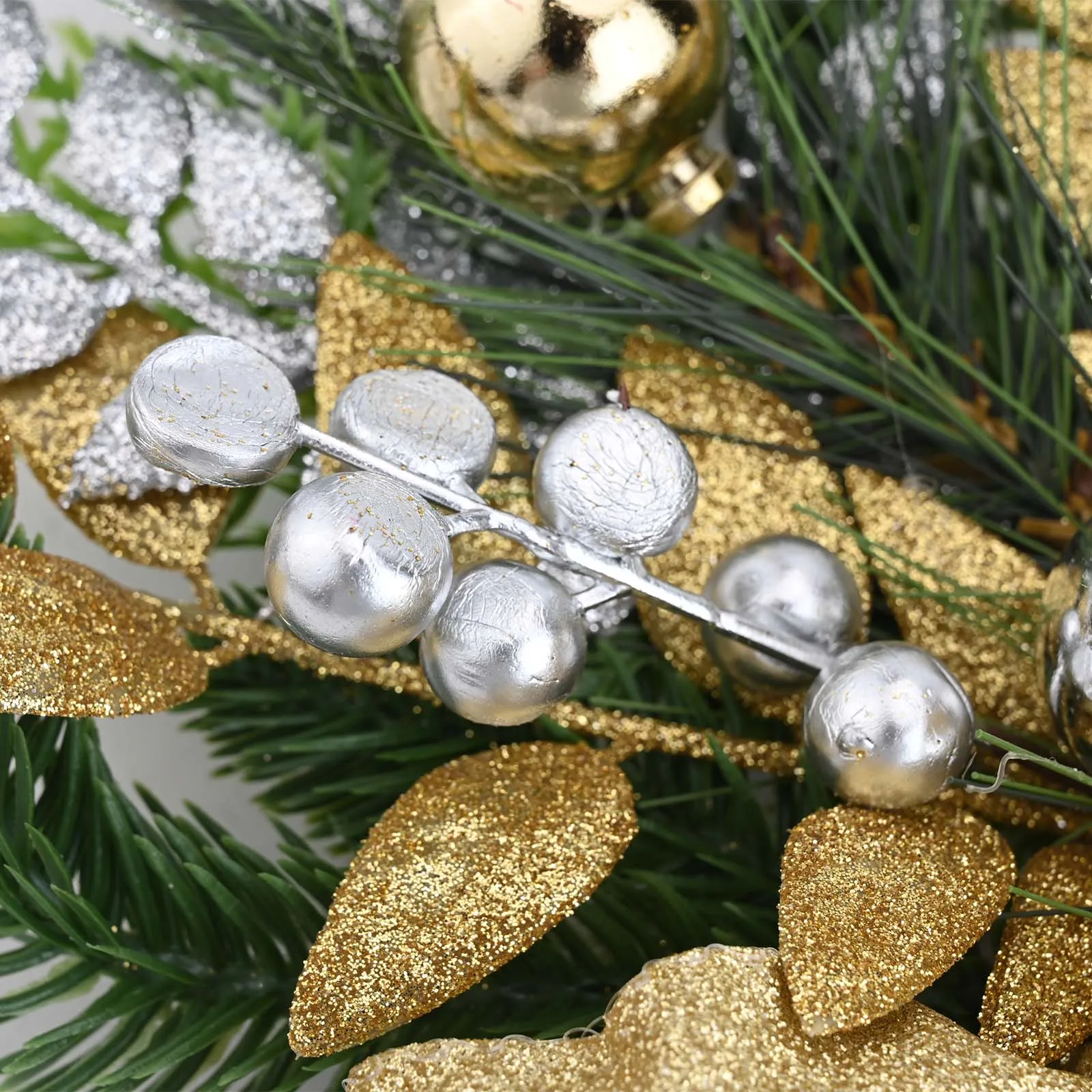 Подвесная гирлянда для лестниц Рождественский венок с висячими дверями