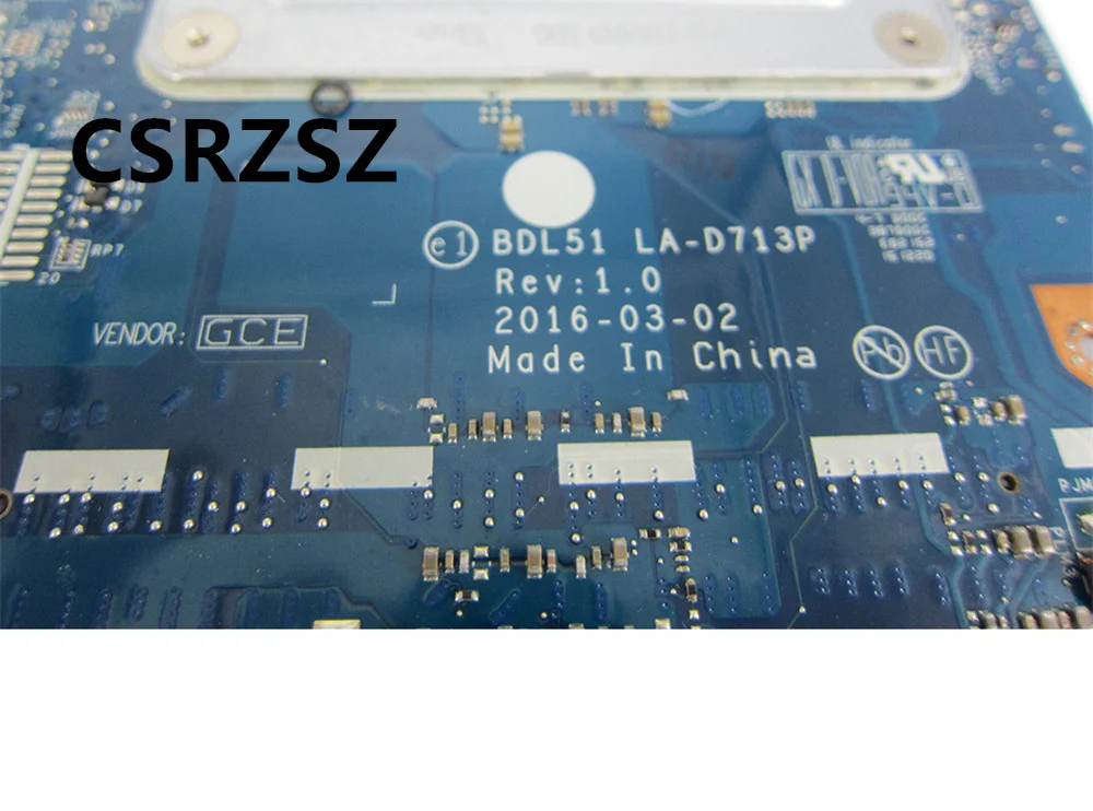 Материнская плата CSRZSZ для ноутбука HP 15-BA 15Z-BA с A10-9600U 854958-001 полностью