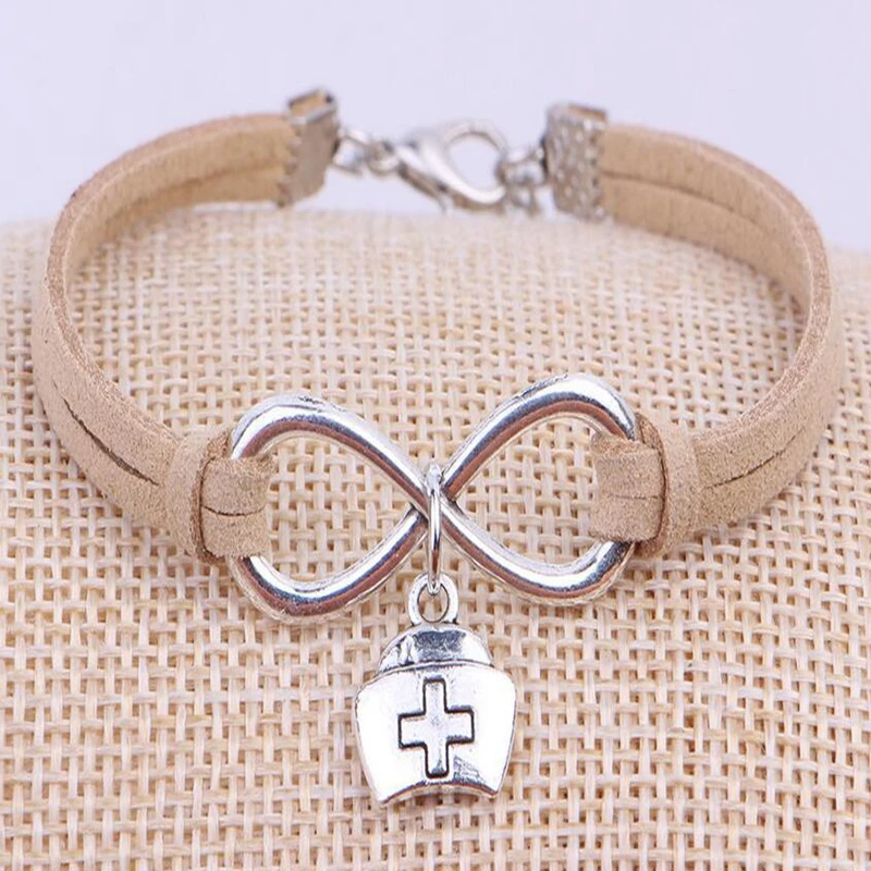 Винтажный Браслет-талисман в стиле стимпанк с любовью бесконечностью