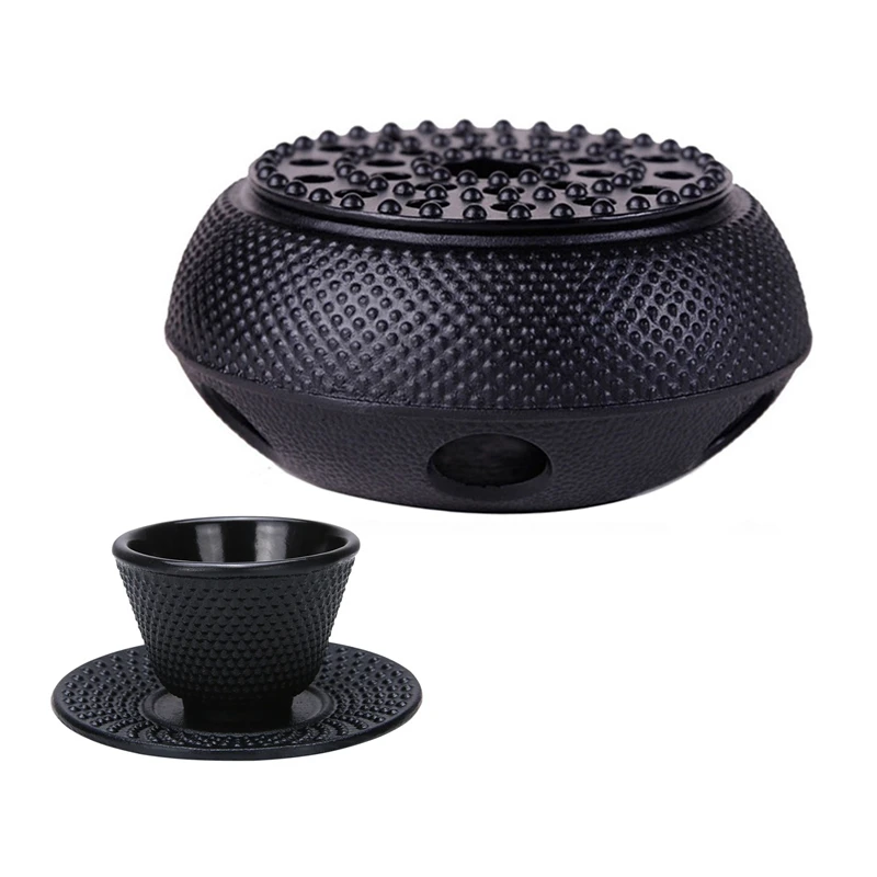 

1 шт. чугунная горелка и 1 набор здоровых железная чашка в горошек